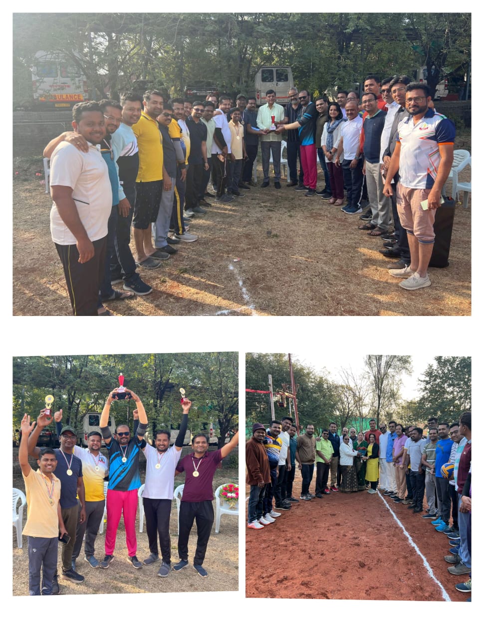 अँपा डॉक्टर्स व्हॉलीबॉल चॅम्पियन चषक स्पर्धेत ‘अँपा स्मॅशर्स’ संघास विजेतेपद.  कर्णधार डॉ राजेश इंगोले यांना सामनावीर तर डॉ संदीप जोगदंड मालिकावीर पुरस्काराने सन्मानित.